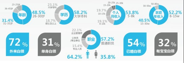 上海白领主体图示